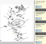 23268213 New OEM Overhead Console Shale 2015-2016 Escalade Suburban Tahoe Yukon