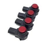 4 Parking Assist Bumper Sensor Red Tip Escalade Silverado Sierra Tahoe Yukon