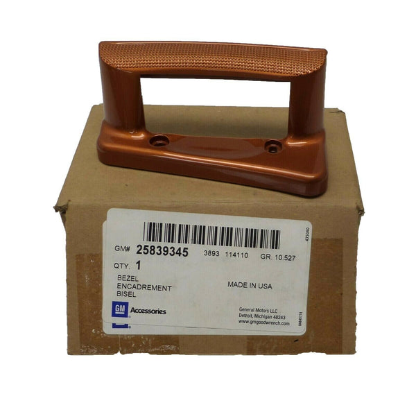 Driver Side C6 Corvette Exterior Door Handle Painted Atomic Orange 83U 25839345
