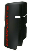 12561503 Left Cover Shield Fuel Injection Rail Black Red 1999-02 Chevy Corvette