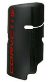 12561503 Left Cover Shield Fuel Injection Rail Black Red 1999-02 Chevy Corvette