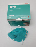 N95 Face Mask Medical Respiratory Protection for 95% Filtering Efficiency Level