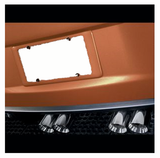 License Plate Holder Front Color Atomic Orange 2007 to 2013 Chevrolet Corvette