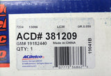 381209 AcDelco Manual Transmission Clutch Kit 1991 Chevrolet S10 GMC Sonoma 2.8L