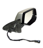 23200109 Cadillac Escalade Mirror Passenger Side Satin Steel Side Alert Sensor