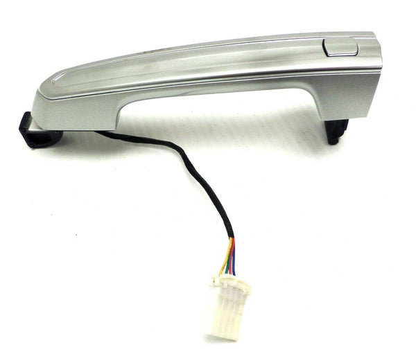 Radiant Silver Metallic Front Door Handle 2013-2019 Cadillac ATS CTS SRX XTS