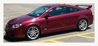 Rear Right Passenger Side Door Handle Deep Dark Red Chevrolet Cobal G5 Pursuit