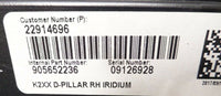 OEM Pillar Trim Molding Iridium Right Side 2015-20 Tahoe Yukon Suburban 22914696