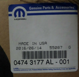 4743177AL New Mopar Steering Rack and Pinion for 2004-2006 Chrysler Pacifica