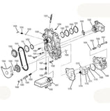 24044611 OEM Automatic Transmission CODE 1GVN, 9NGN, 9MSN Chevrolet Cruze Malibu