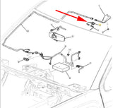 84437950 OEM Mobil Telephone Microphone 2014-2020 Buick Cadillac Chevrolet GMC