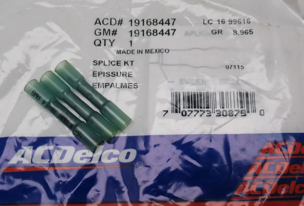 19168447 Splice Kit Wire 16Awg 14Awg 1.5m 2.5m 1991 Chevrolet G10 G30 GMC G3500