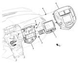 2017 Chevrolet Sonic / Aveo Export Only 42527119 Radio Receiver Module